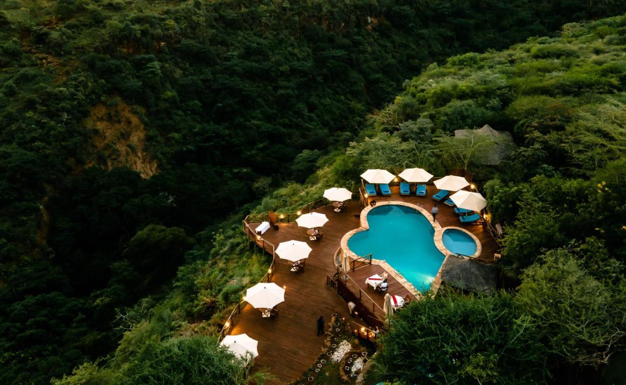 Escarpment Luxury Lodge Manyara Mto wa Mbu Extérieur photo